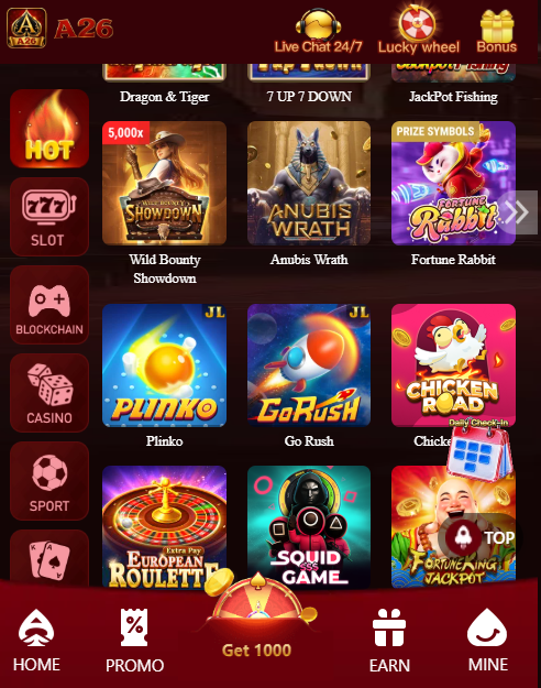 A26 game